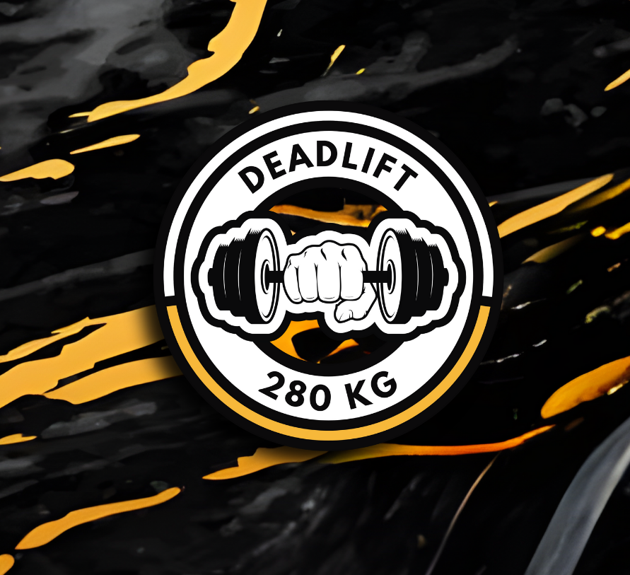 Sticker Holographique Smashin'PR - DEADLIFT