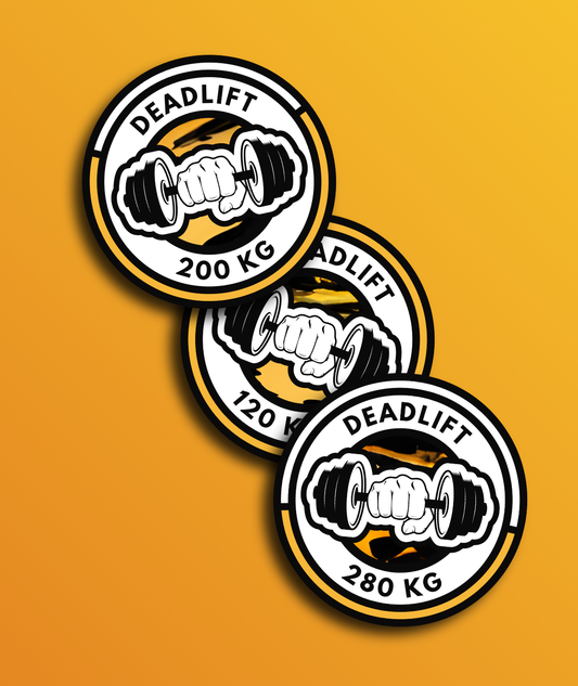 Sticker Holographique Smashin'PR - DEADLIFT